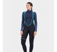 ALE Womens Cycling Bib Shorts - K-Atmo 2.0 Klimatik WR Black - Padded, L22042401