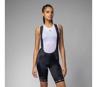 ALE Womens Cycling Bib Shorts - Strada 2.0 PR-E - Padded, Black-White, Size XL