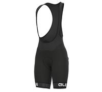 Alé Cycling Women's Pragma Traguardo Bib Shorts, Black/White, 3XL