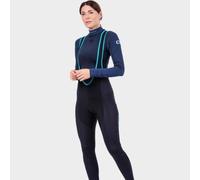ALE Womens Cycling Bib Tights - K-Wind Blizzard Klimatik Black - Size Medium