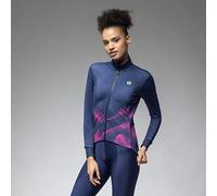 ALE Womens Cycling Jacket - Cosmic Pragma Blue - Winter, Long Sleeve L26059402