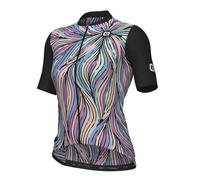 ALE Womens Cycling Jersey - Art Pragma - Short Sleeve, Pastel, Size Large