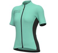ALE Womens Cycling Jersey - Colour Block Pragma - Short Sleeve, Aqua L17942619