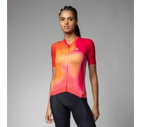 ALE Womens Cycling Jersey - Flash PR-E - Summer, Short Sleeve, Orange, L25073735