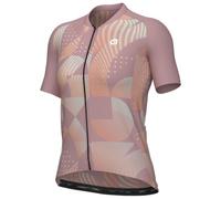 Alé - Women's Enjoy S/S Jersey - Cycling jersey size XXL, pink/brown