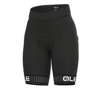 ALE Womens Padded Cycling Shorts - Traguardo Pragma - Black-White, L11646718