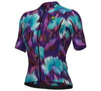 Alé Cycling Women's PR.E Jardin 2.0 Short Sleeve Cycling Jersey, Purple Combo, M