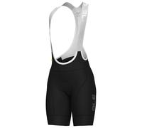 Alé Cycling Women's PR.E Magic Colour Bib Shorts, Black, L