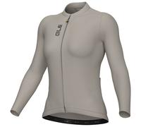 Alé - Women's Pragma Color Block L/S Jersey - Cycling jersey size S, grey