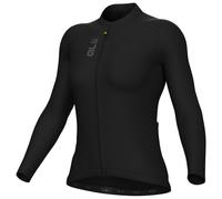 Alé - Women's Pragma Color Block L/S Jersey - Cycling jersey size XS, black
