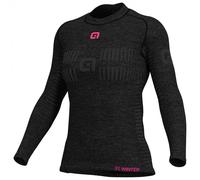 Alé - Women's Seamless Wool Underwear - Merino base layer size M/L, black