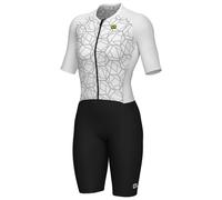 Alé - Women's Triathlon Focus Body S/S - Cycling skinsuit size L, black/grey