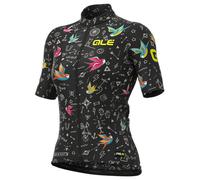 Alé - Women's Versilia Jersey Graphics - Cycling jersey size M, black