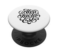Alea Iacta Est Latin Phrase Roman History Student PopSockets Adhesive PopGrip