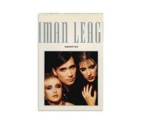 Aleakea Human League Vintage Music Band Vintage Poster Canvas Print Wall Art Retro Decorative Painting for Home Bedroom Living Room Decor20x30inch(50x75cm)