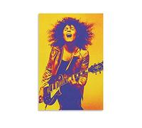 Aleakea Marc Bolan Vintage Poster Canvas Print Wall Art Retro Decorative Painting for Home Bedroom Living Room Decor16x24inch(40x60cm)