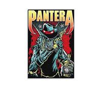 Aleakea Pantera Cowboy From Hell Music Vintage Poster Canvas Print Wall Art Retro Decorative Painting for Home Bedroom Living Room Decor08x12inch(20x30cm)