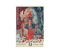 Aleakea Twin Peaks Fire Walk with Me Movie Vintage Poster Canvas Print Wall Art Retro Decorative Painting for Home Bedroom Living Room Decor16x24inch(40x60cm)