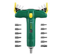 ALEAPOW 1/4" Torque Wrench Set, 12-Piece S2 Steel Bits, T-Handle Design, 15-75 in-lbs, Suitable for Scope Mounting, Gunsmithing, and Maintenance