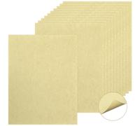 aleawol 100 Sheets Old Age Parchment Paper, 8.5 x 11 inch Writing Paper Set Vintage, 180GMS Thickened Double-Sided Craft Certificate Document Papyrus Letter Papers for Printing DIY