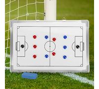 aleawol Football Tactics Board Magnetic, Football Coaching Board Training Equipment, Football Training Whiteboard Accessories for Coaches 45 x 30.5 cm