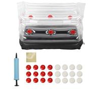aleawol Mushroom Monotub Kit, 24x15.7x13.2in Inflatable Monotube Mushroom Box Monotubs for Mushrooms with 12 Air Ports Plugs and Filters, Exchange of Fresh Air Save Your Mushroom Grow Bags (L)