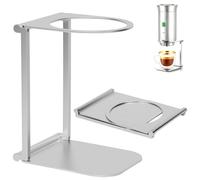aleawol Universal Portable Espresso Machine Stand Compatible with Most Mini & Travel Espresso Makers, Foldable Pour Over Coffee Stand, Aluminium Dripper Holder for Office Home Camping