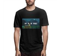 ALEC Benjamin Shirt for Man Mens T Shirt Short Sleeve Fashion Casual Tee Comfortable Wearing Black M