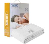 Alecome Luxury Fleece Heated Fitted Mattress Underblanket, Cover, Auto-Cut, 3 Heat Settings Singe 152 X 72Cm Machine Washable