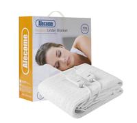 Alecome Luxury Fleece Heated Fitted Mattress Underblanket, Cover, Auto-Cut, Dual Controls, 3 Heat Settings, King 165 X 137Cm