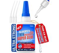 ALECPEA Thin CA Glue, 30g, for Woodworking and Models