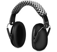 Alecto Baby BV-71BK Children's Hearing Protection - Hearing Protection for Babies and Toddlers - Ideal for Festivals and School - Foldable - 29 dB SNR - Black