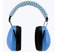 Alecto BV71BW Children's Foldable Ear Muffs, Ear Protection and Noise Protection for Babies from 18 Months and Children up to 12 Years, Blue