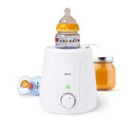 Alecto BW-70 Baby Bottle Warmer, Rapid Electric Milk and Food Jar Heater with Adjustable Temperature, LED Indicator, BPA-Free, White