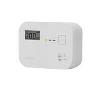 Alecto Carbon Monoxide Detector Powerful 85dB Alarm and LED Screen, White