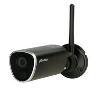 Alecto DVC216IP - Outdoor Surveillance Camera - WiFi IP Camera 1080p Outdoor - Supports 128G SD Card (without) - Black