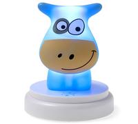 Alecto NAUGHTY COW LED Cow Nightlight Cute Design, Blue
