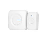 Alecto Wireless Doorbell with IP56 Waterproof Receiver, 200m Range, 52 Melodies