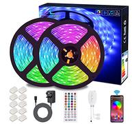 ALED LIGHT Bluetooth LED Strip 10M Waterproof RGB 12V SMD with Remote&App