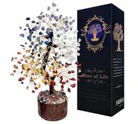 ALEENFOON 7 Chakra Crystal Tree,Tree of Life,Home Decor,Healing Crystals, Birthday Gifts for Women,Crystal Ornaments,Positive Energy,New Home Housewarming Gift
