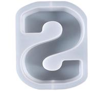 ALEFBET Silicone Mould Letters Large XXL - 18 cm, Silicone Moulds Casting Moulds Letters, DIY Silicone Casting Mould, Plaster Moulds for Casting, Epoxy Resin Moulds Letters (S)
