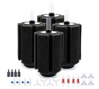 ALEGI 4pcs Upgrade Large Aquarium Sponge Filter with Air Stone, 80-150 Gal