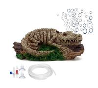 ALEGI Aquarium Air Bubbler Decorations,Air Bubbler Decor Ornament for Fish Tank (Dinosaur)