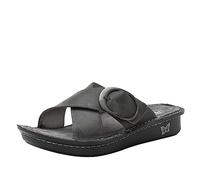 Alegria Vanya Womens Slide Sandal, Oiled Ash, 8-8.5
