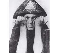 Aleister Crowley (1921) - Miniature Poster & Card Frame