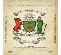 Aleister Crowley The Equinox: Keep Silence Edition, Vol. 1, No. 10 Hardcover Book Aleister Crowley Multicolor