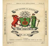 Aleister Crowley The Equinox: Keep Silence Edition, Vol. 1, No. 2 Hardcover Book Aleister Crowley Multicolor