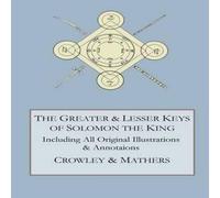 Aleister Crowley The Greater & Lesser Keys of Solomon the King Hardback Book Aleister Crowley Multicolor