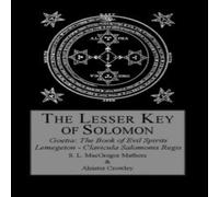 Aleister Crowley The Lesser Key of Solomon Hardback Book Aleister Crowley Multicolor