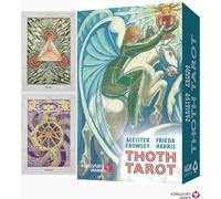 Aleister Crowley Thoth Tarot (Deluxe Ausgabe, Deutsch, DE): Tarotkarten im Format 95 x 140 mm